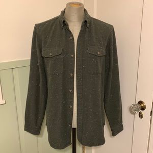 Olive flannel